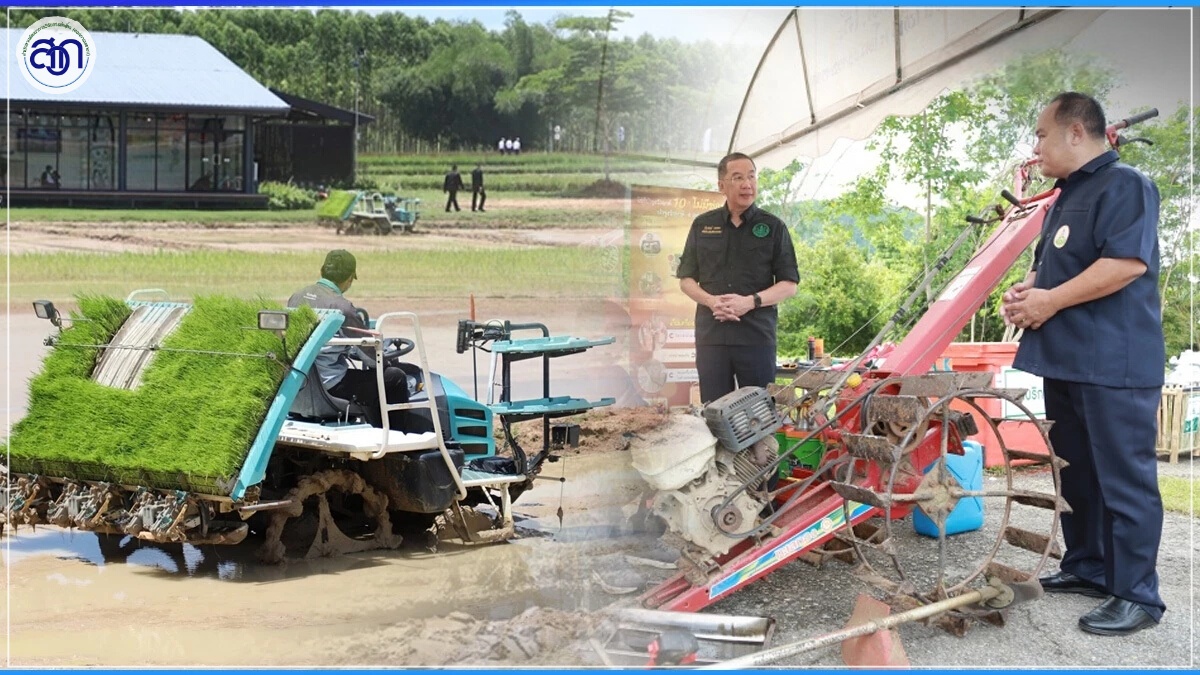 การอบรมเชิงปฏิบัติการด้านเกษตร